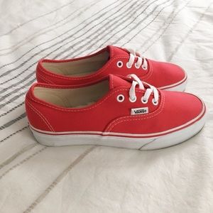 red classic vans